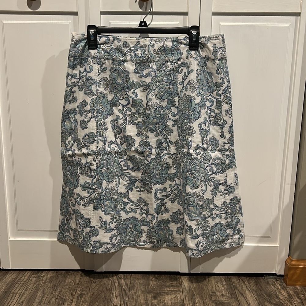 Eddie Bauer print skirt - Picture 4 of 5